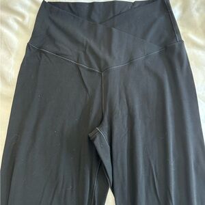 Aerie cross over flare leggings